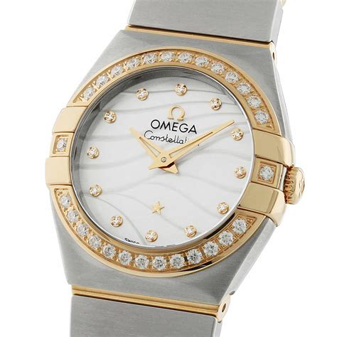 constellation watch omega ladies diamonds|omega constellation ladies watch price.